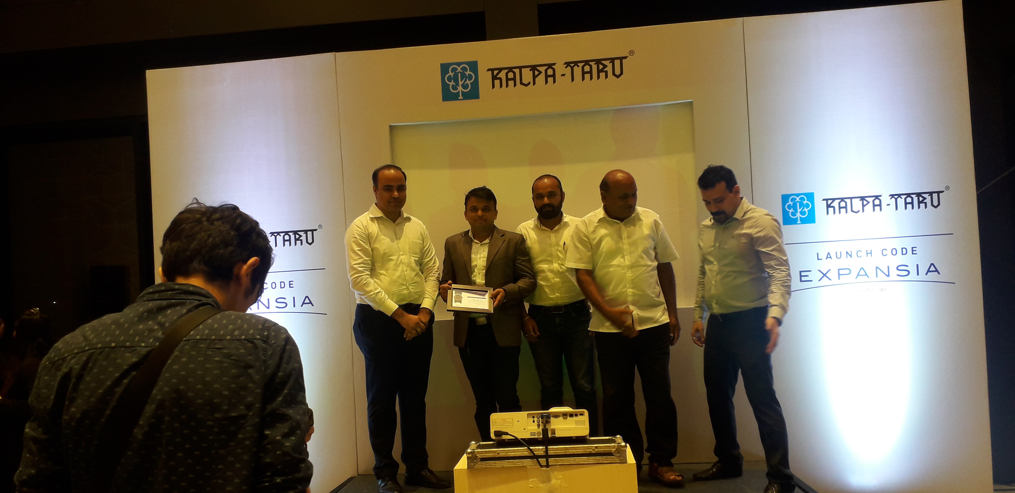 Award from Kalpataru Developers